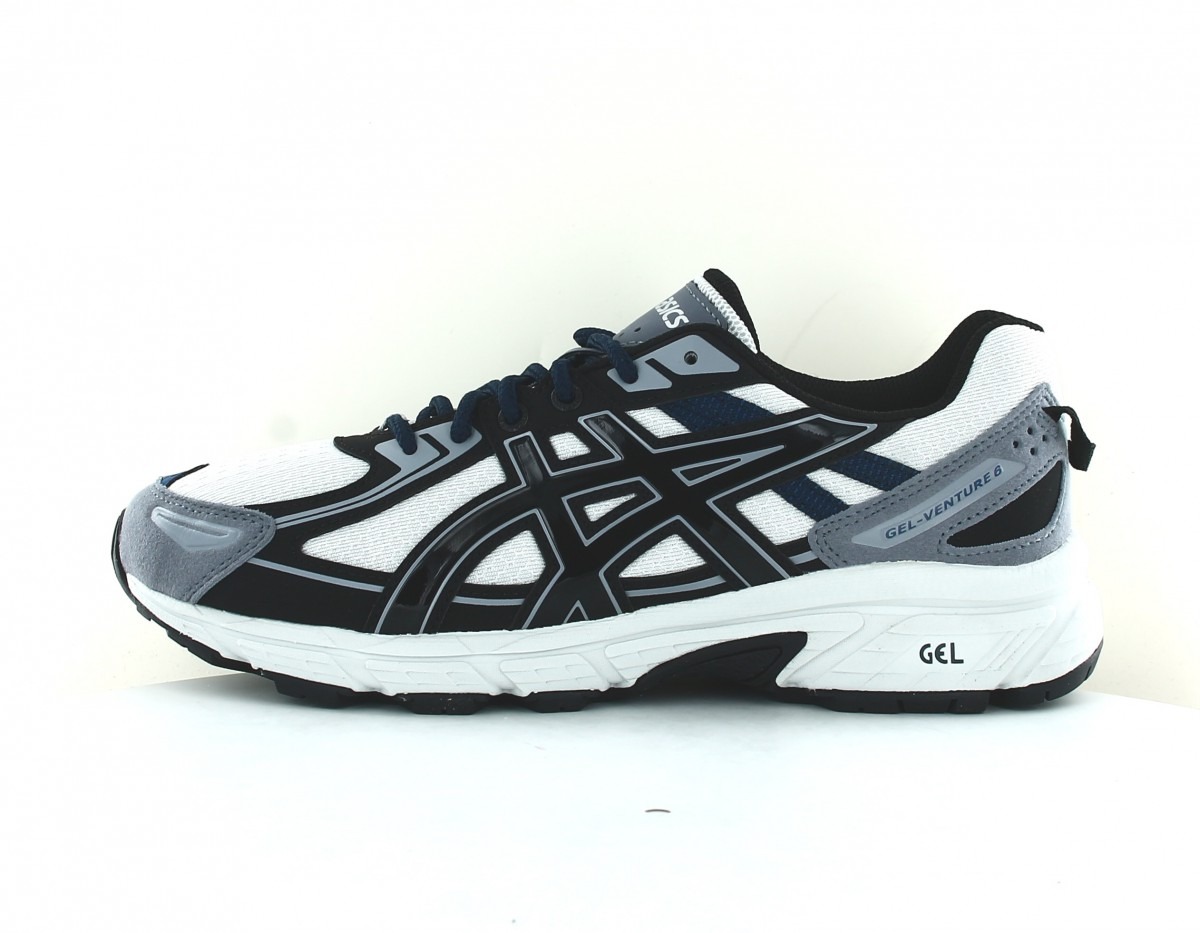 Asics Gel venture 6 noir gris anthracite bleu