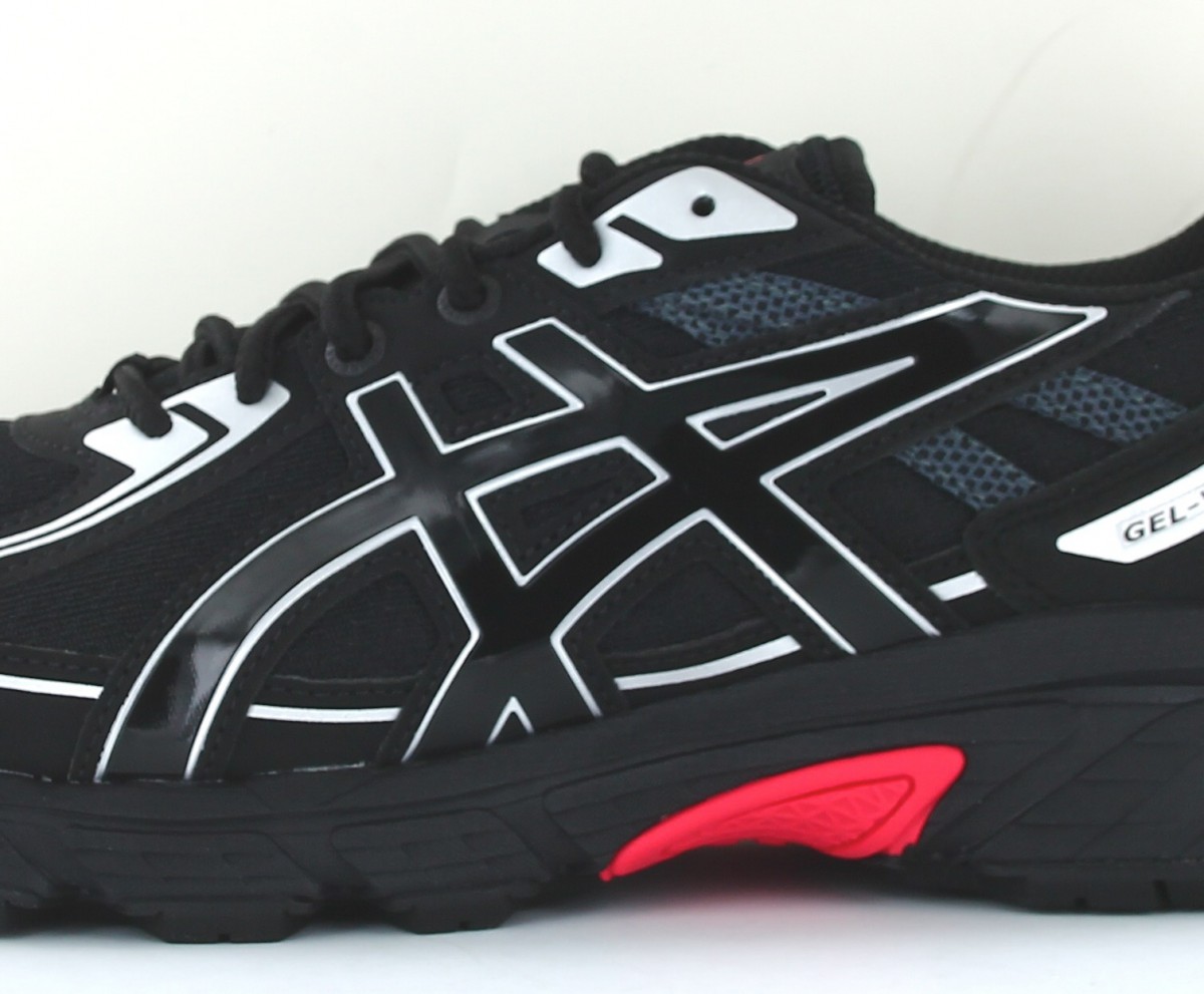 Asics Gel venture 6 noir gris rouge