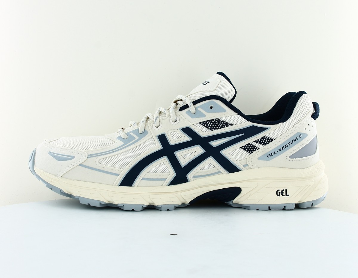 Asics Gel venture 6 premium beige creme bleu