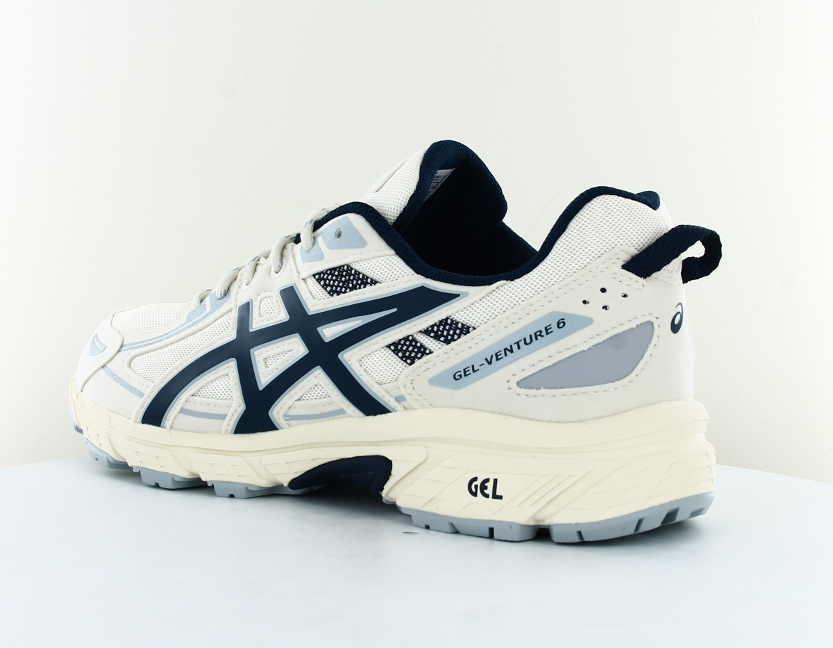 Asics Gel venture 6 premium beige creme bleu