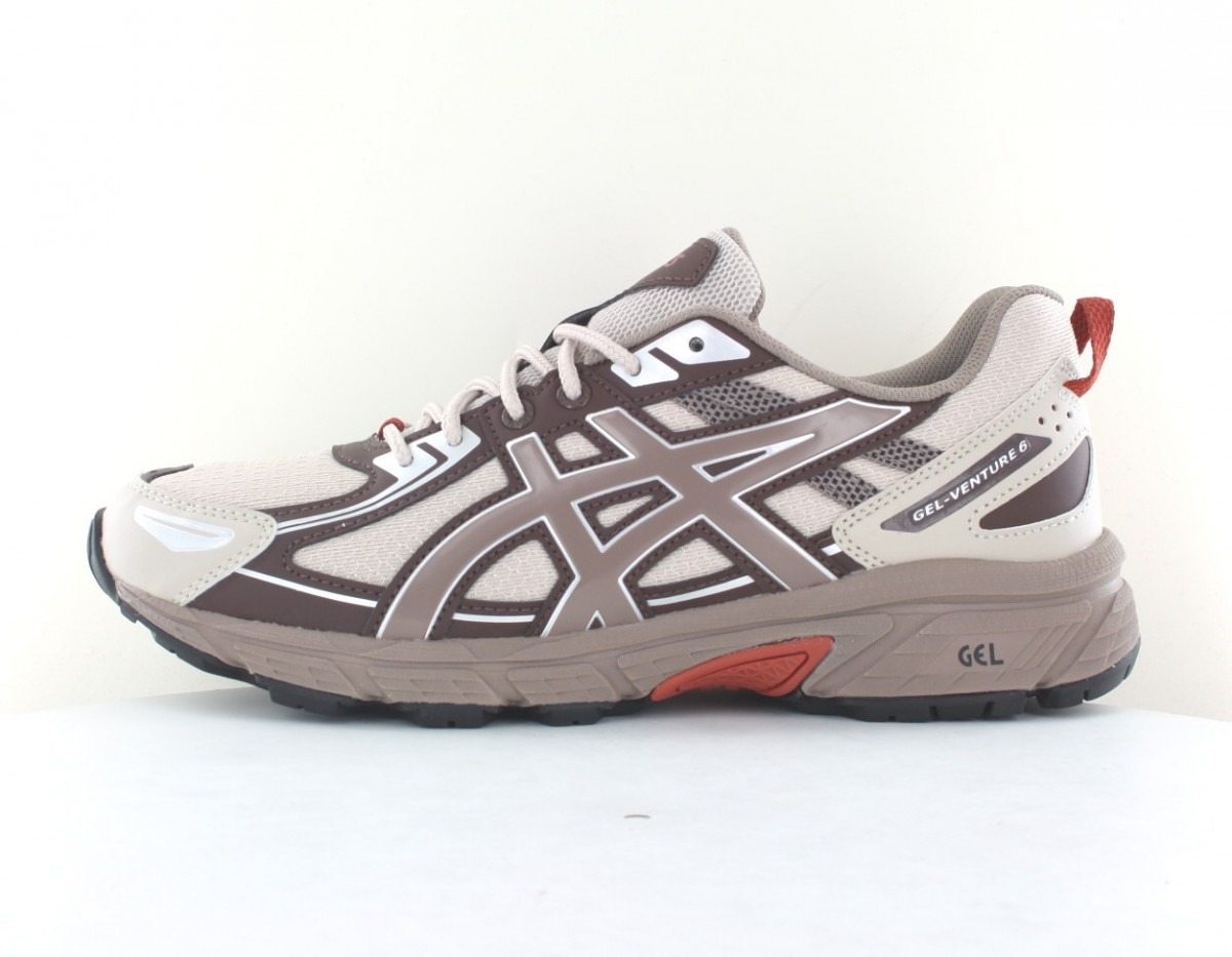 Asics Gel venture 6 beige marron ocre