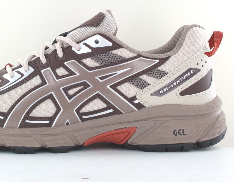 Asics Gel venture 6 beige marron ocre