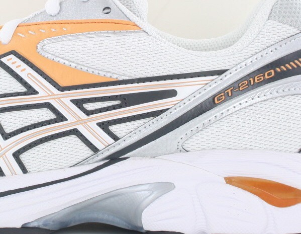 Asics GT 2160 blanc orange gris