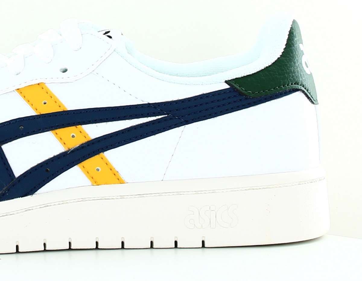 Asics Japan s blanc bleu jaune vert 