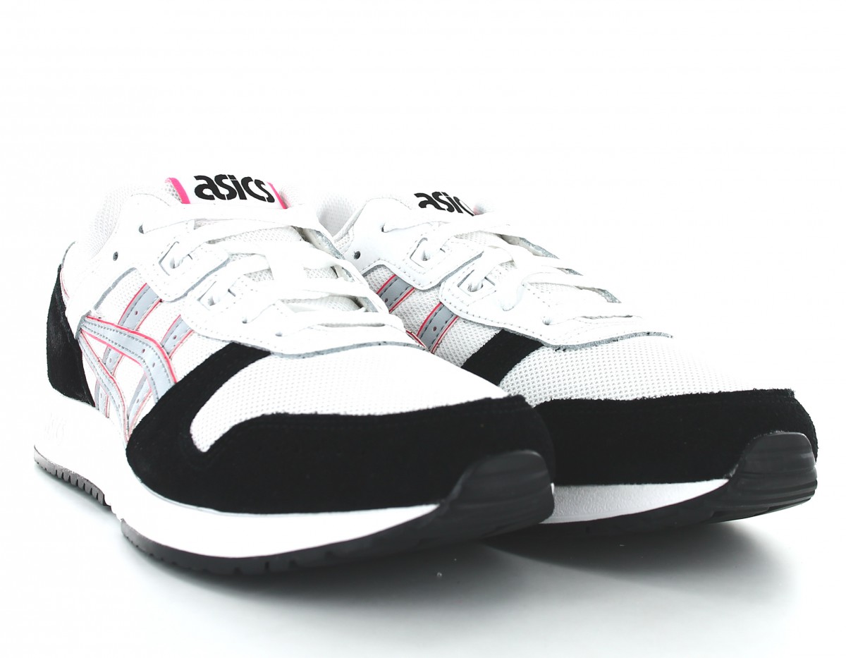 Asics Lyte classic blanc gris noir rouge