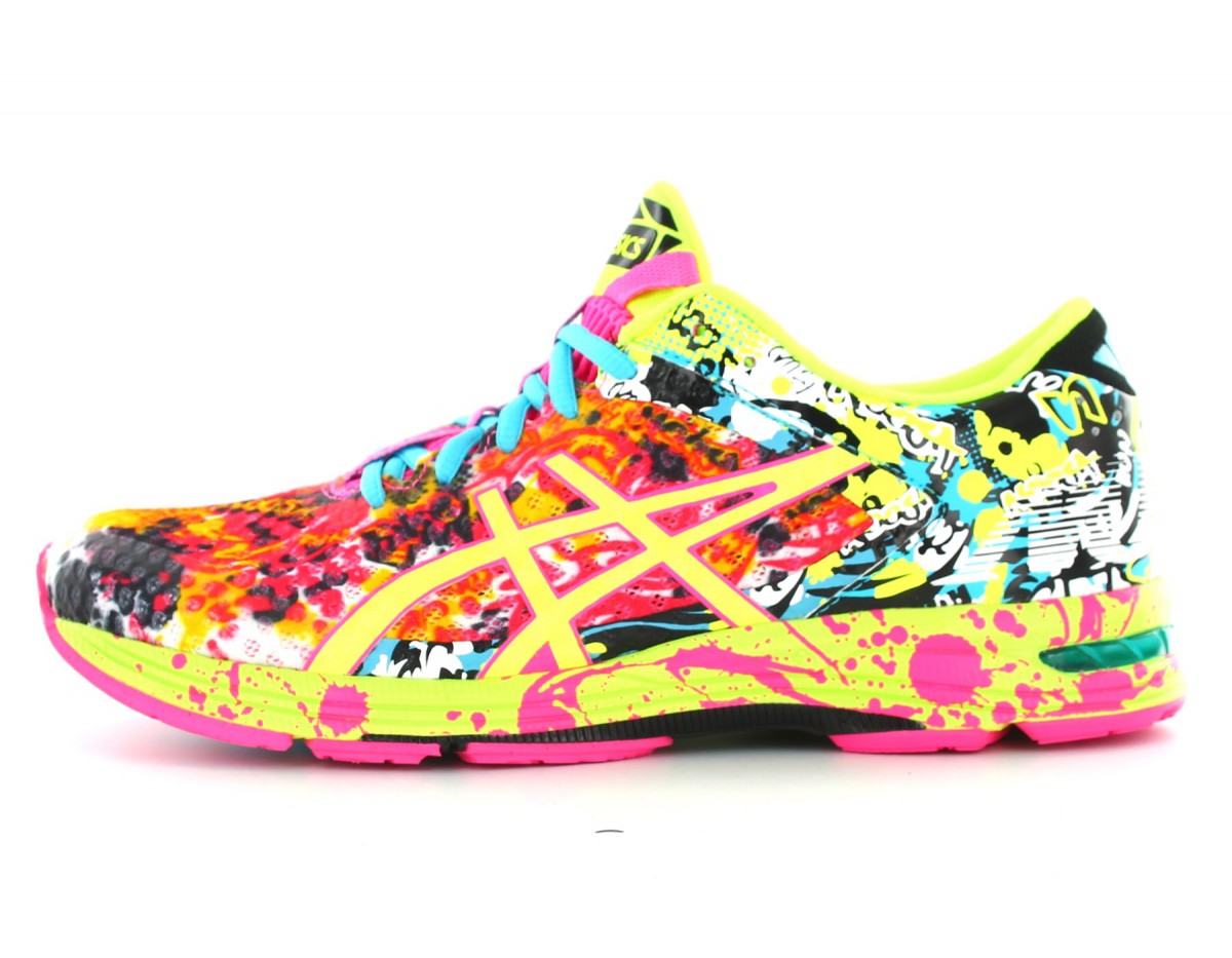 asics multicolore femme