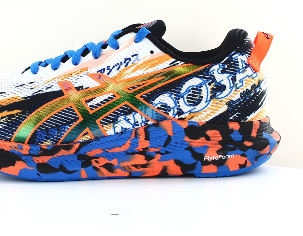 Asics Noosa tri 13 blanc orange noir bleu