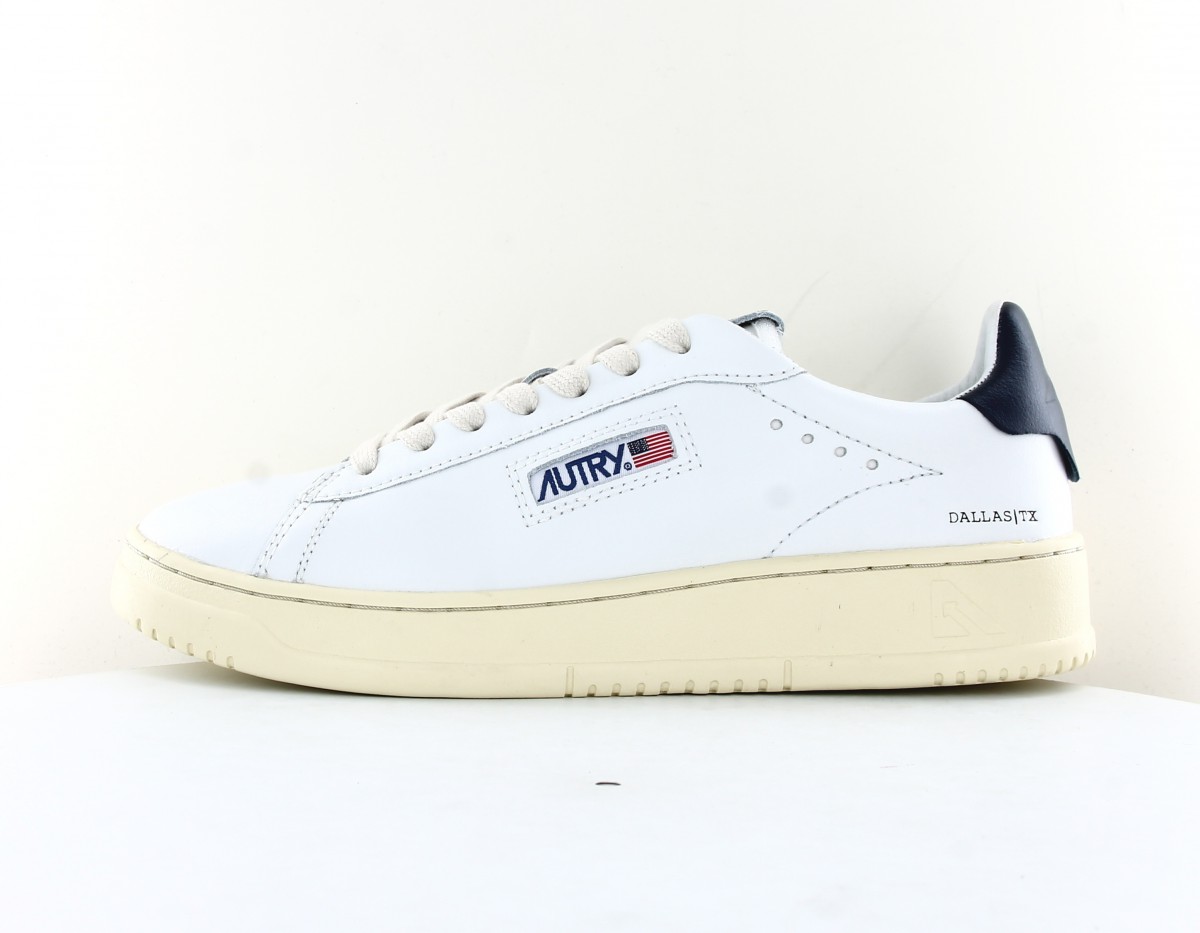 Autry Autry dallas cuir blanc beige bleu