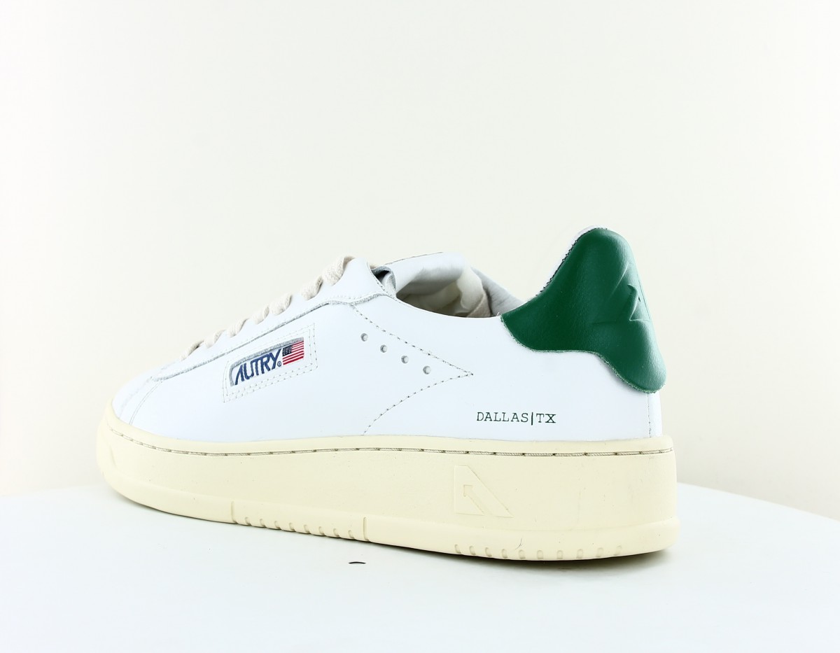 Autry Autry dallas cuir blanc beige vert