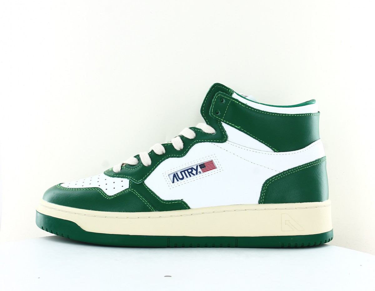 Autry Autry 01 bicolor high blanc vert