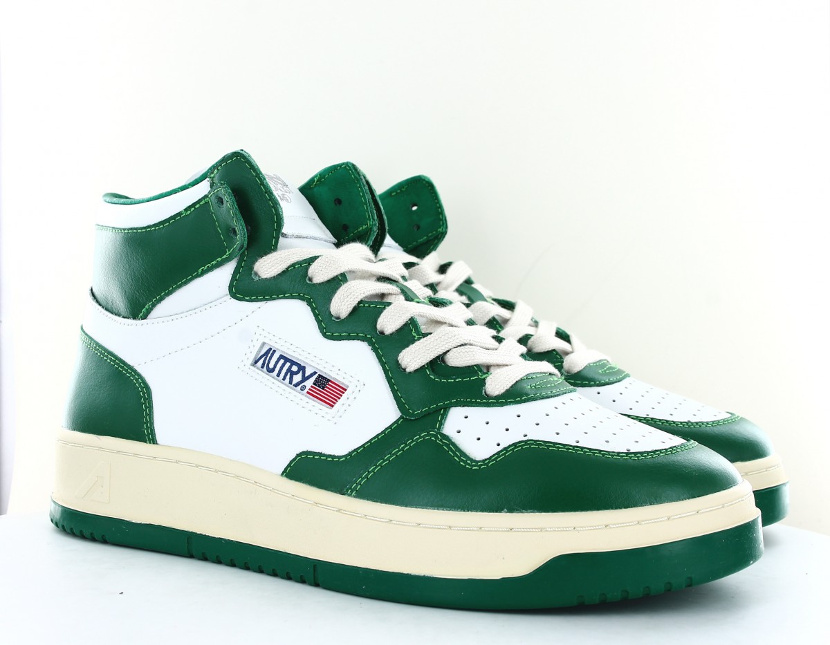 Autry Autry 01 bicolor high blanc vert