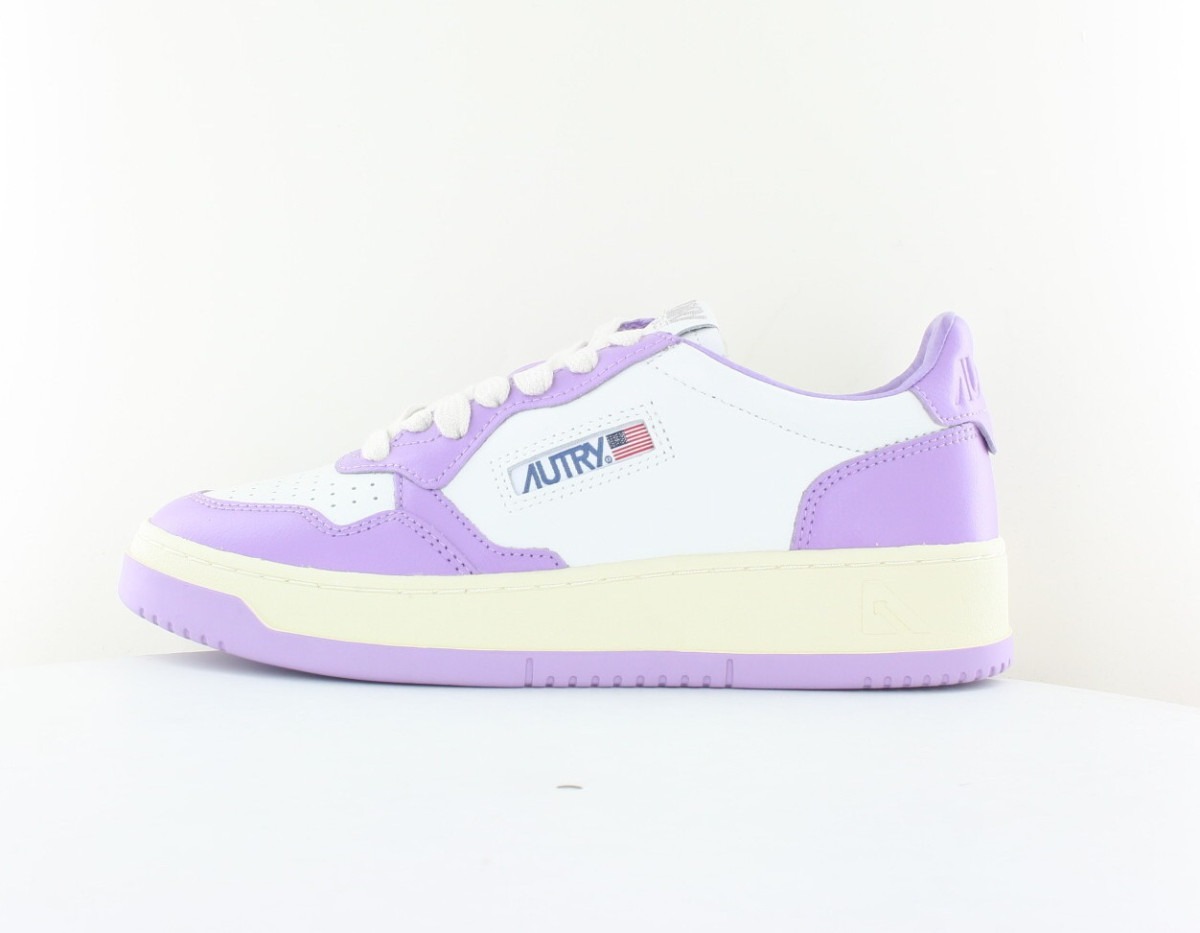 Autry Autry 01 bicolor blanc violet