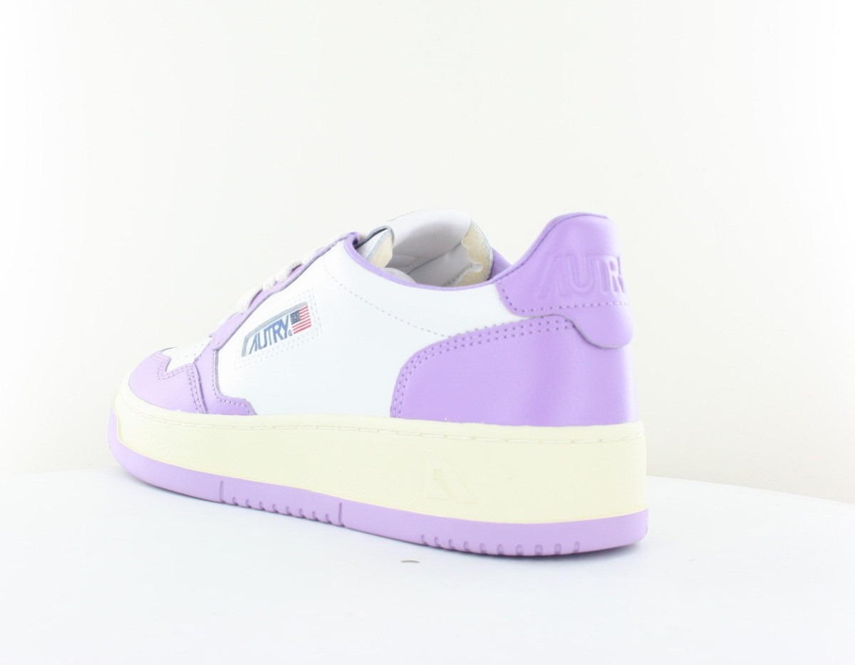 Autry Autry 01 bicolor blanc violet