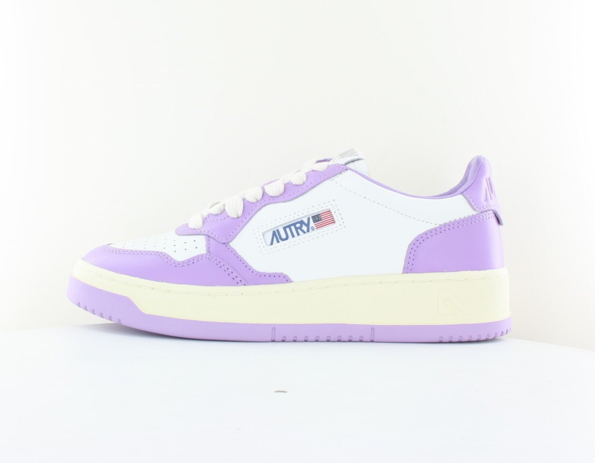 Autry Autry 01 bicolor blanc violet