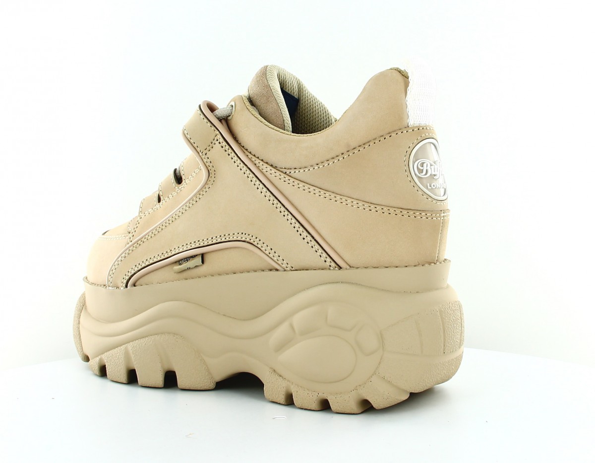 Buffalo Classic low beige blanc