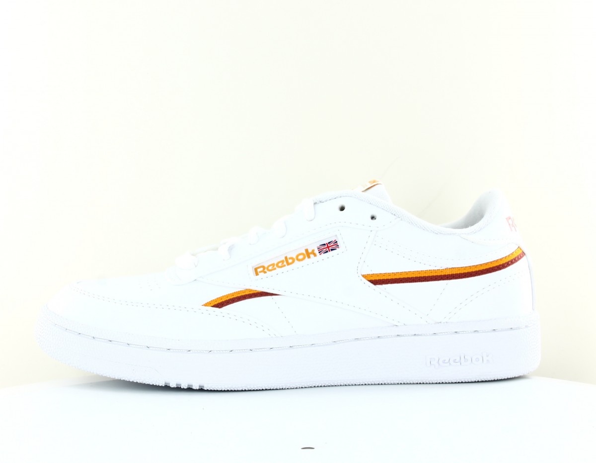 Reebok Club C 85 vegan blanc jaune ocre