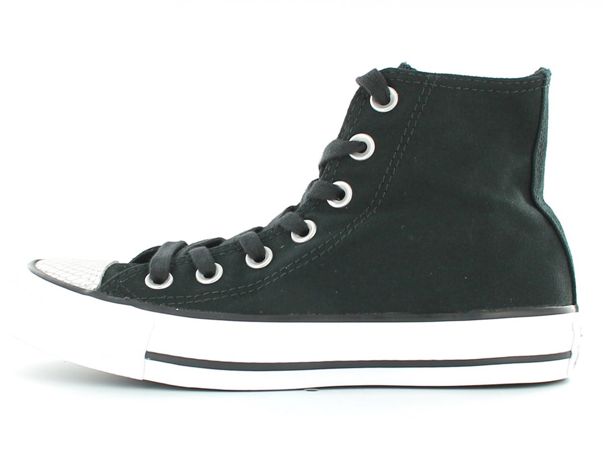 Converse Allstar Metallic toecap noir-argent