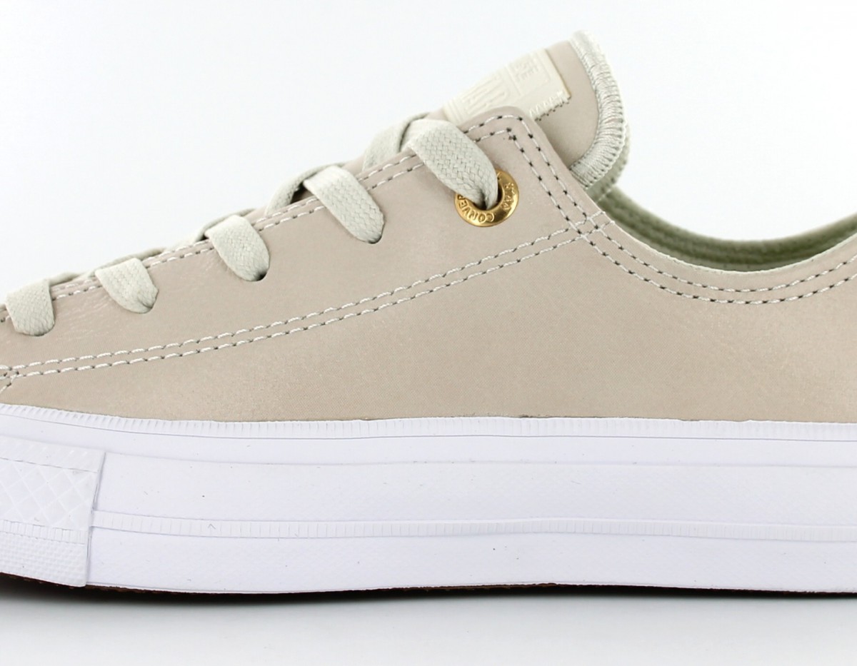 Converse Chuck Taylor low 2 Beige/Blanc