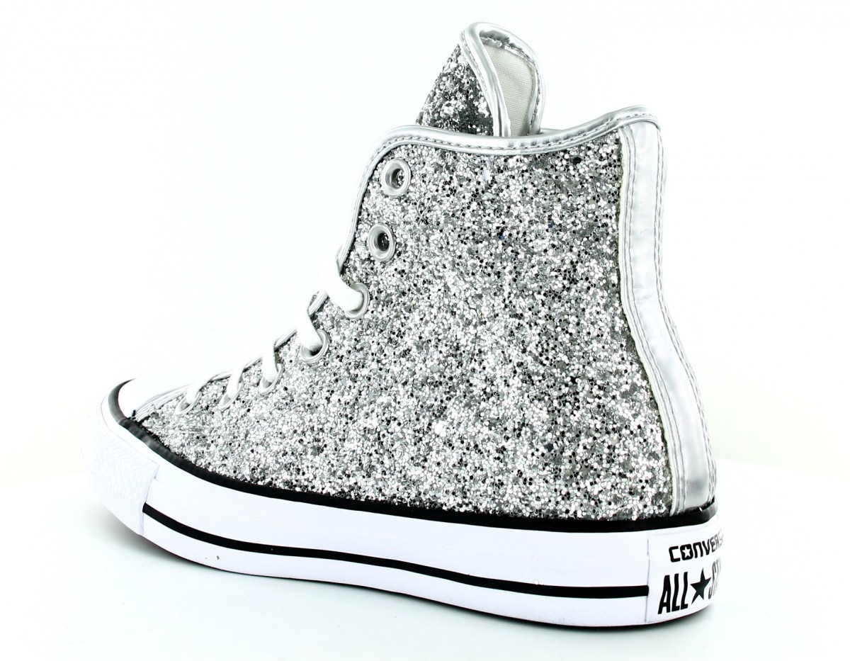 Converse Chuck taylor all star Argent blanc Converse Chuck taylor all star Argent blanc