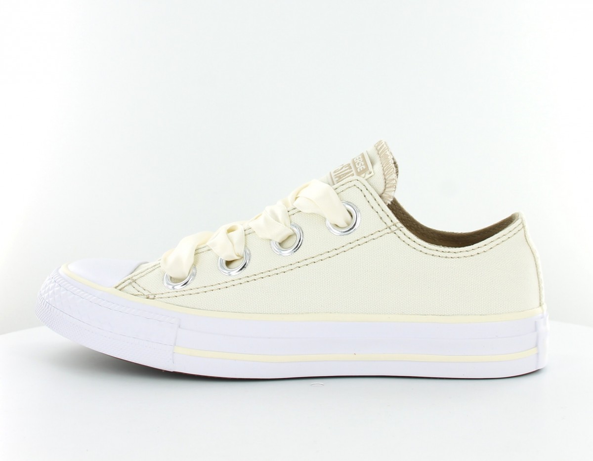 Converse Chuck taylor all star low big eyelets ox Beige