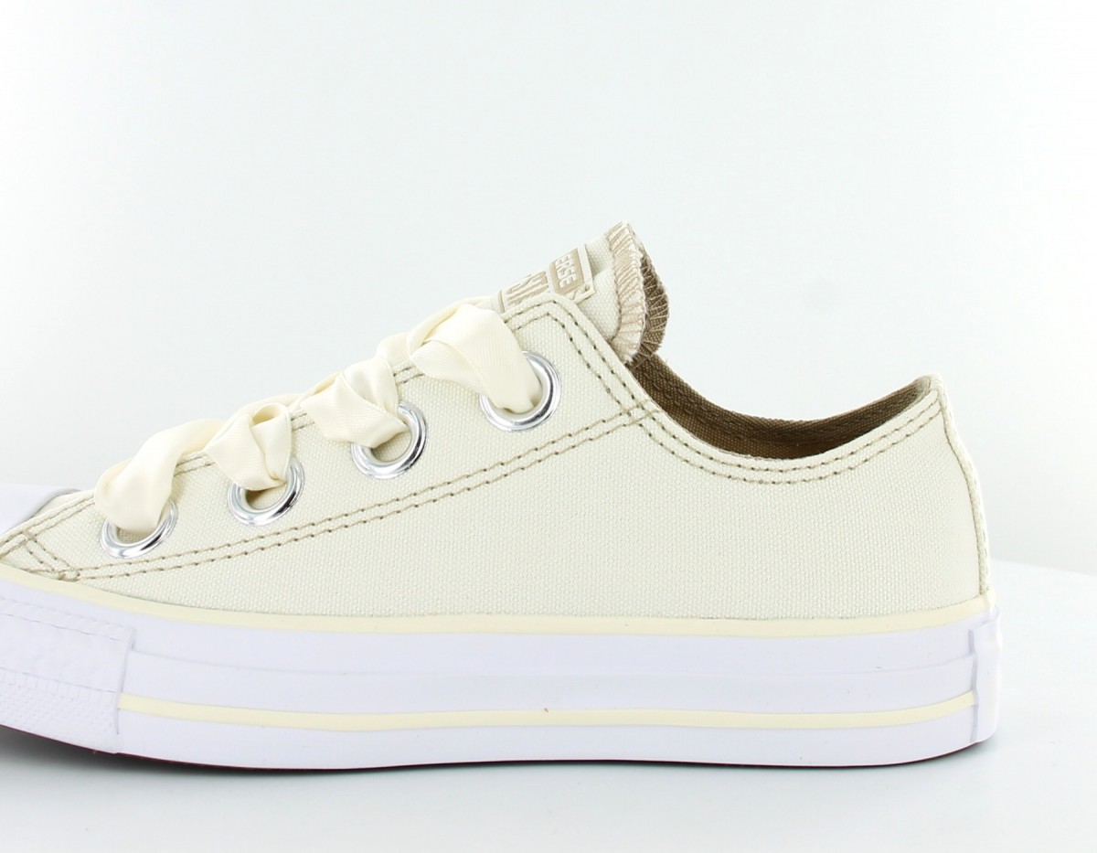 Converse Chuck taylor all star low big eyelets ox Beige