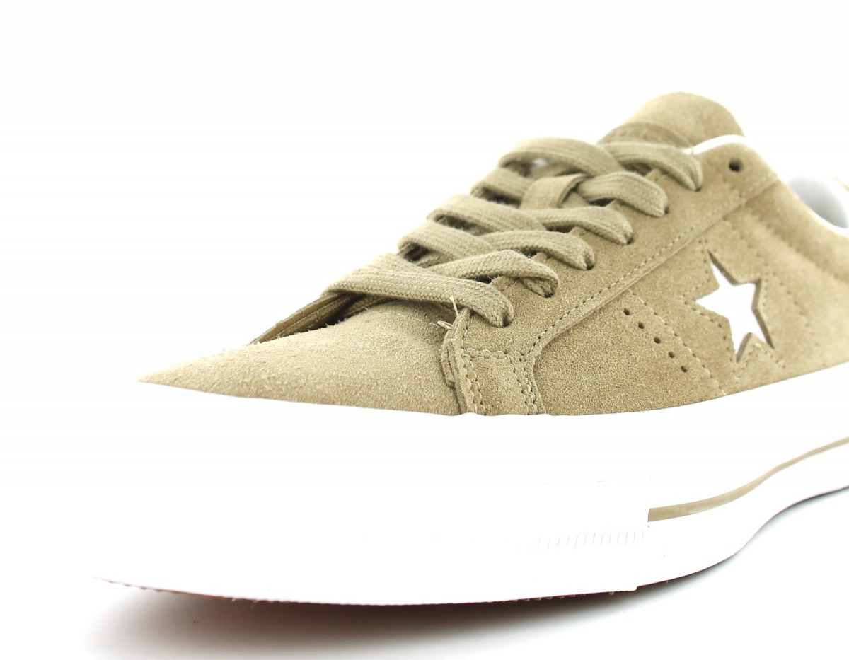 Converse One Star Suede Beige/Blanc/Sandy