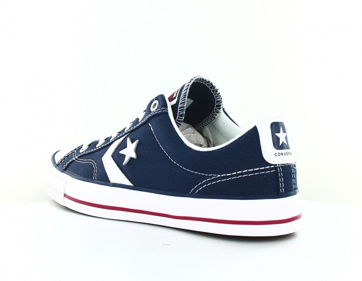 Converse Star player ox bleu marine blanc