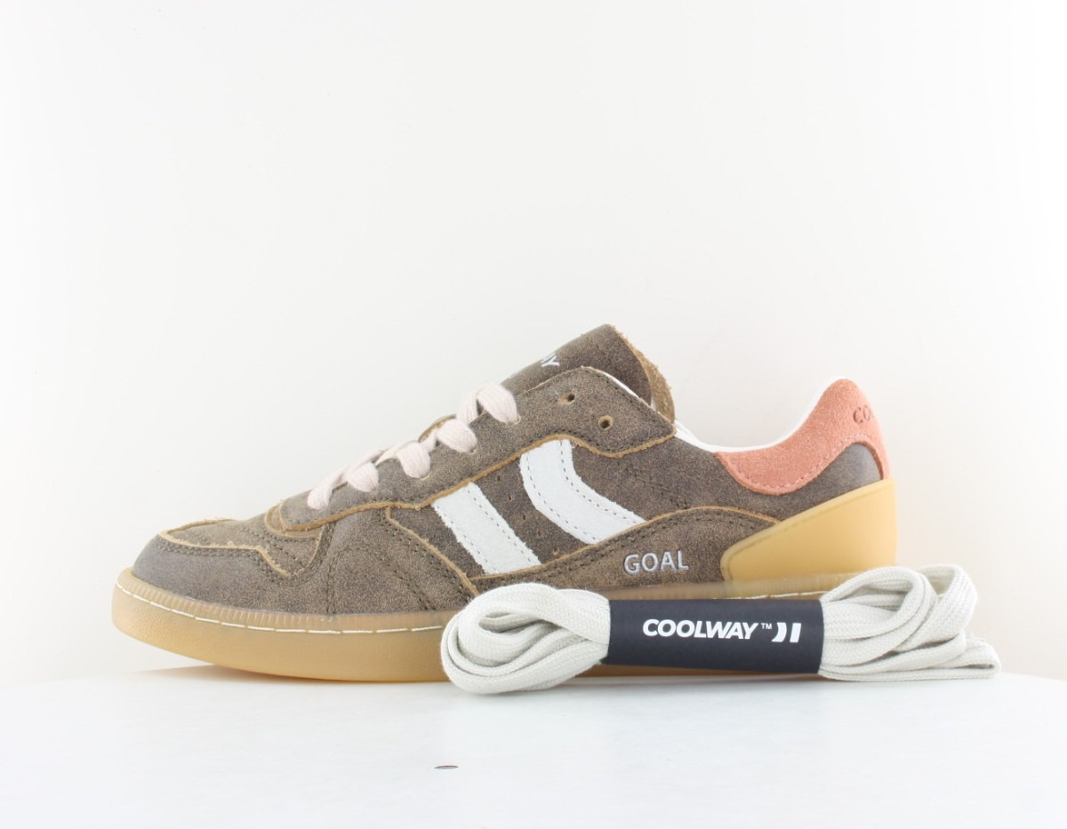 Coolway Goal coolway marron beige ocre