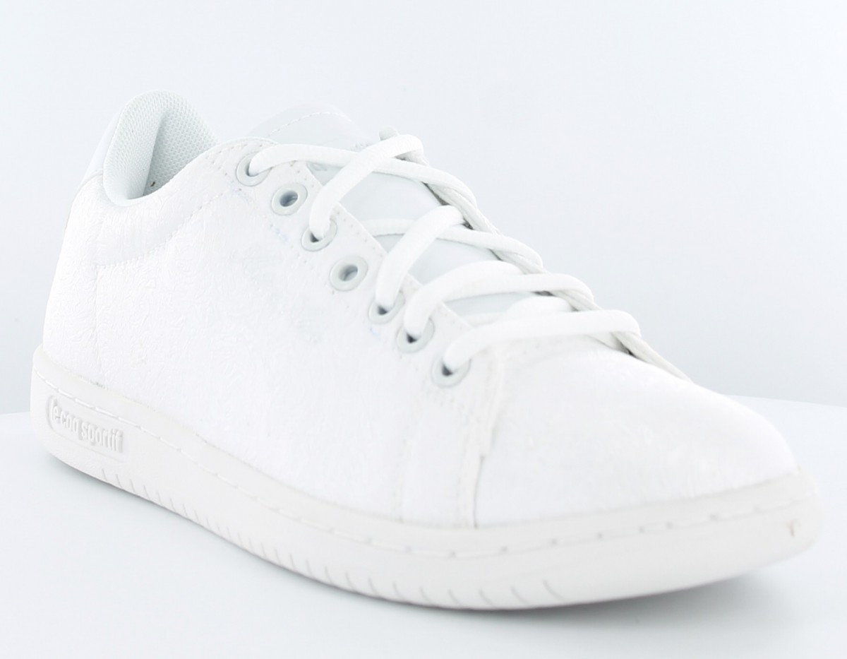 Lecoqsportif arthur ashe flower jacquard BLANC/BLANC