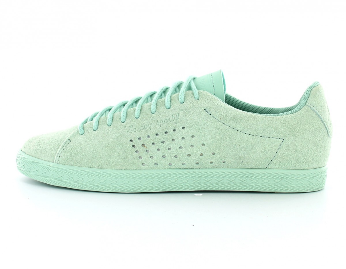 Lecoqsportif Charline Nubuck Vert Pastel