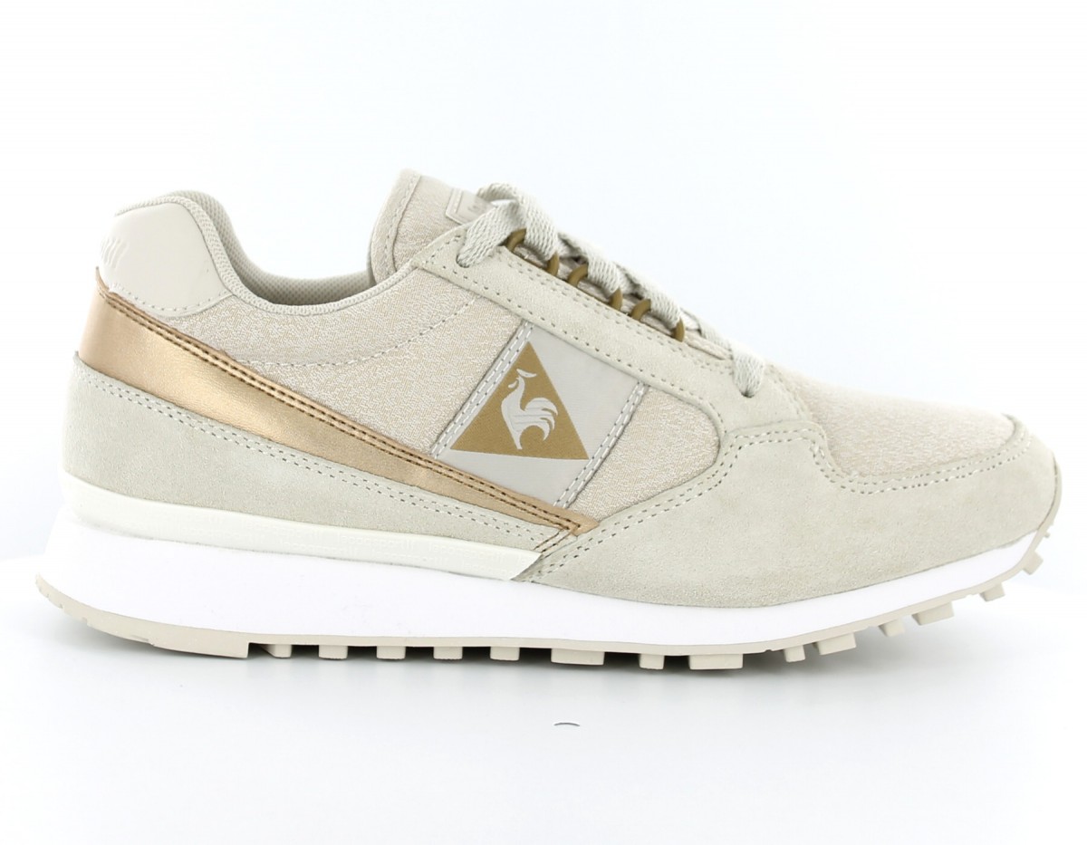 Lecoqsportif eclat 89 femme metallic BEIGE/OR