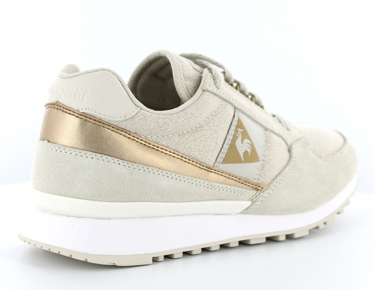 Lecoqsportif eclat 89 femme metallic BEIGE/OR