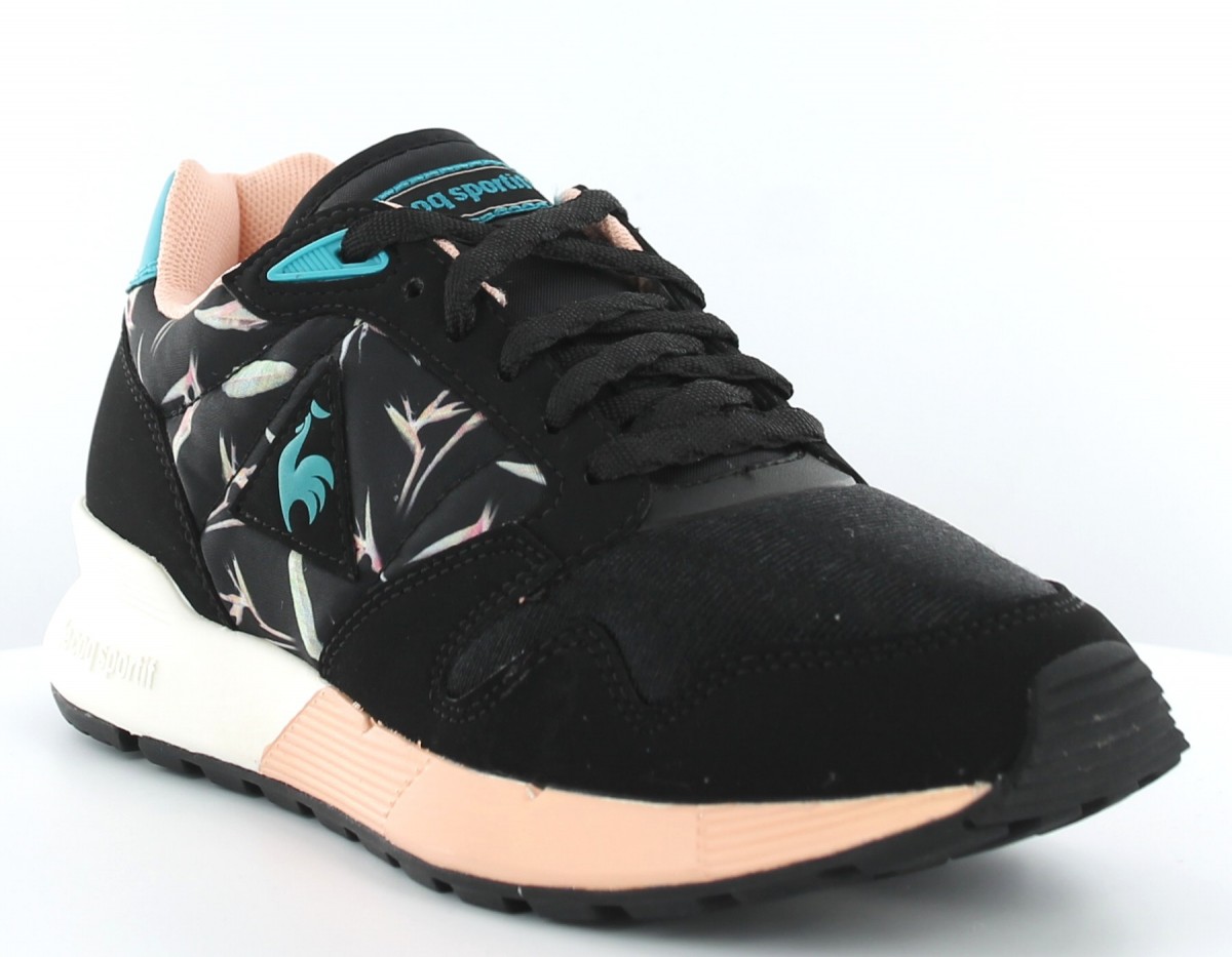 Lecoqsportif omega x bird of paradise NOIR/ROSE/BLEU