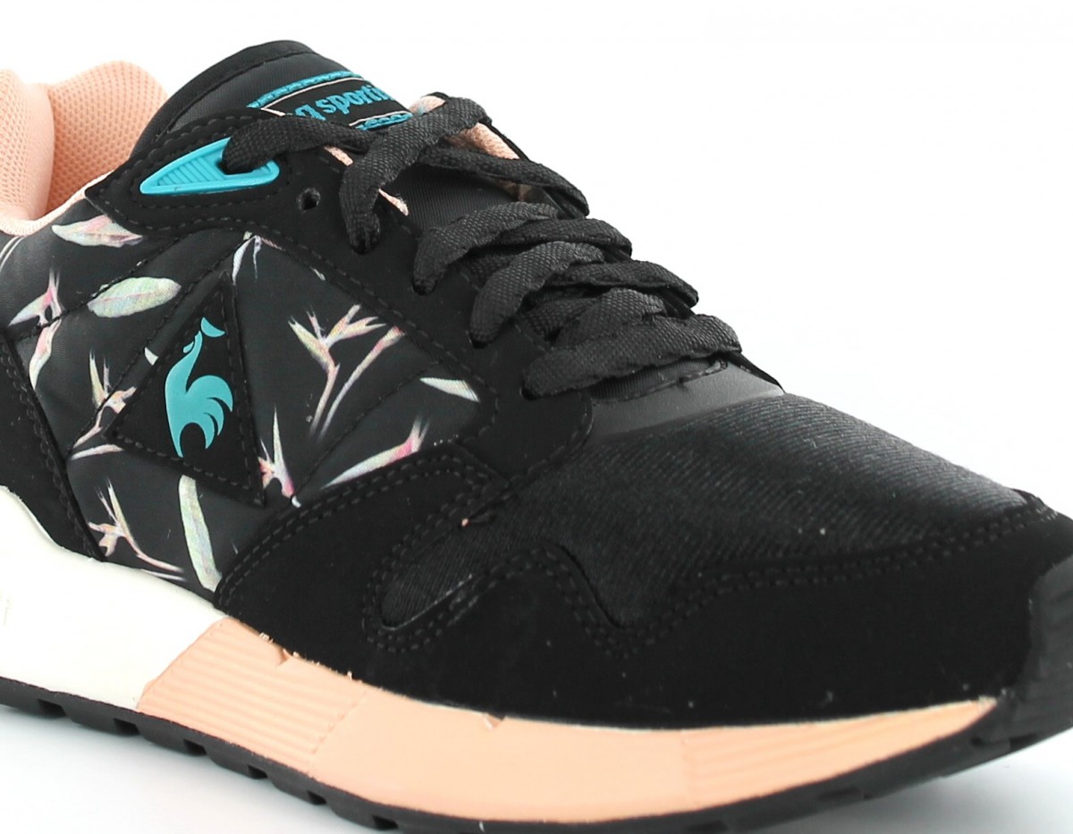 Lecoqsportif omega x bird of paradise NOIR/ROSE/BLEU