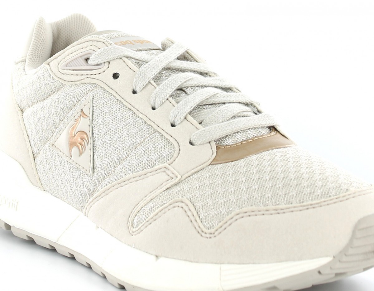 Lecoqsportif omega x feminine mesh BEIGE/OR