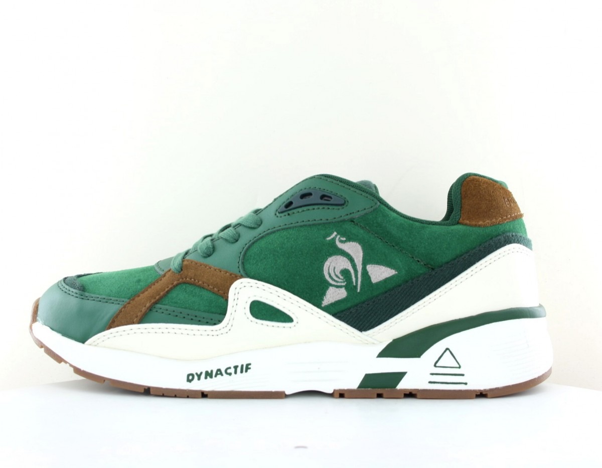 Lecoqsportif R850 felt vert beige marron