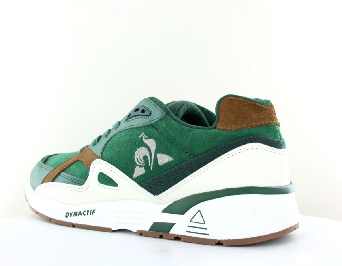 Lecoqsportif R850 felt vert beige marron