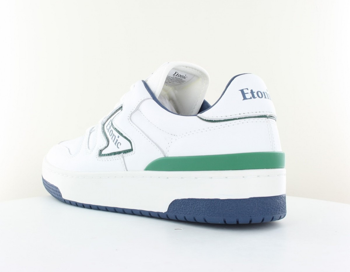 Etonic B481 blanc bleu marine vert