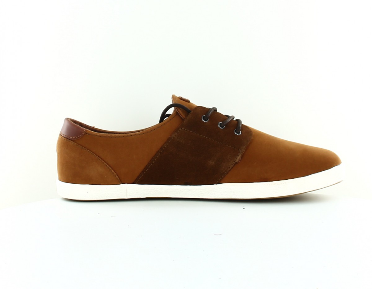 Faguo Cypress leather suede camel marron