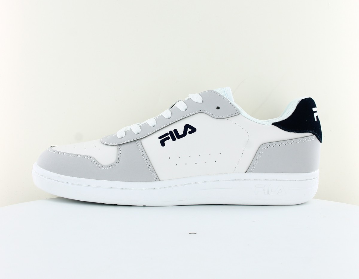 Fila Netforce 2 low blanc gris bleu marine