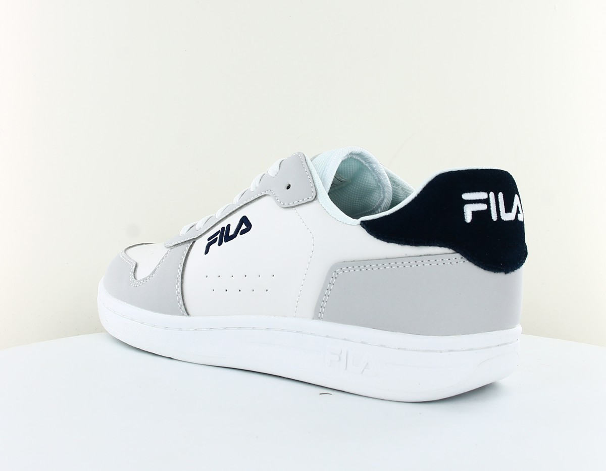 Fila Netforce 2 low blanc gris bleu marine