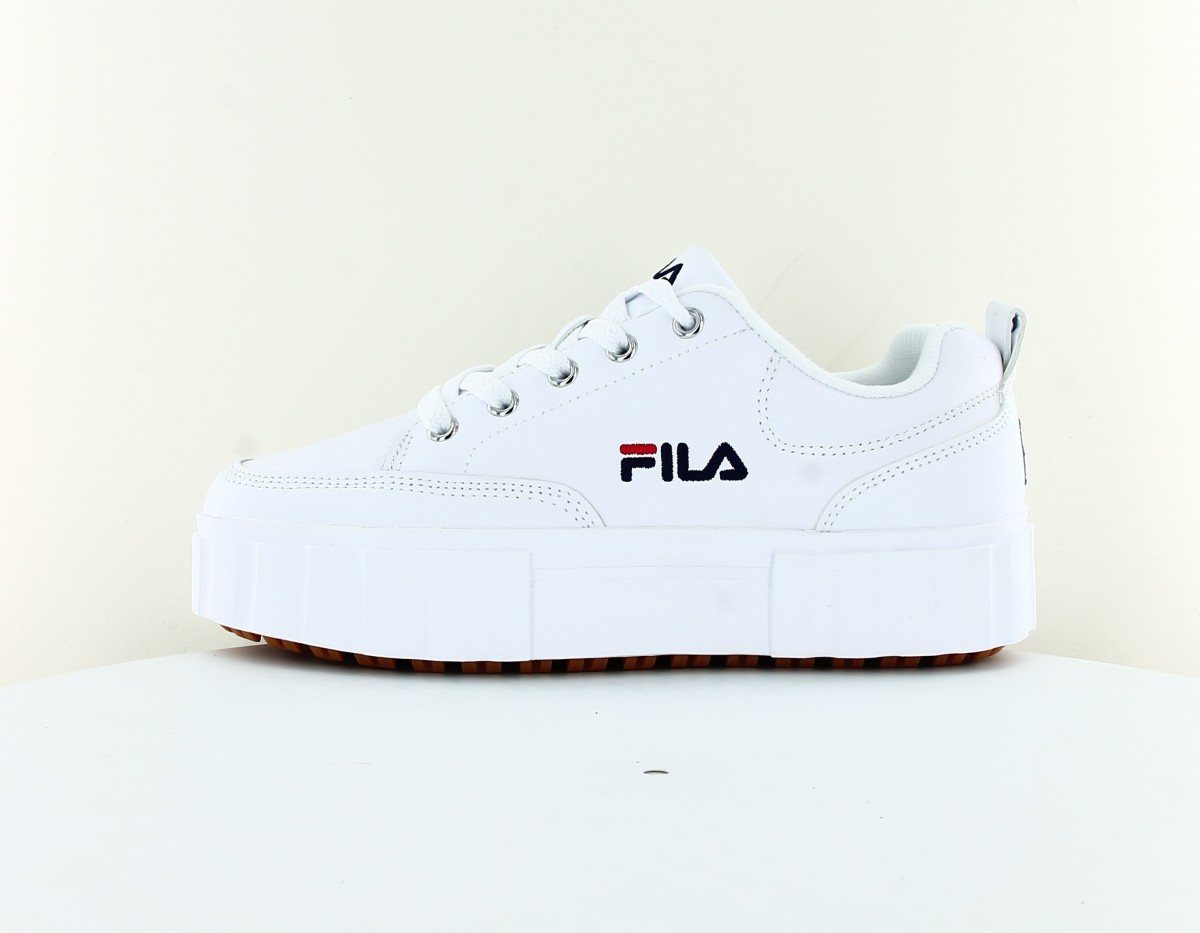 Fila Sandblast blanc bleu gomme