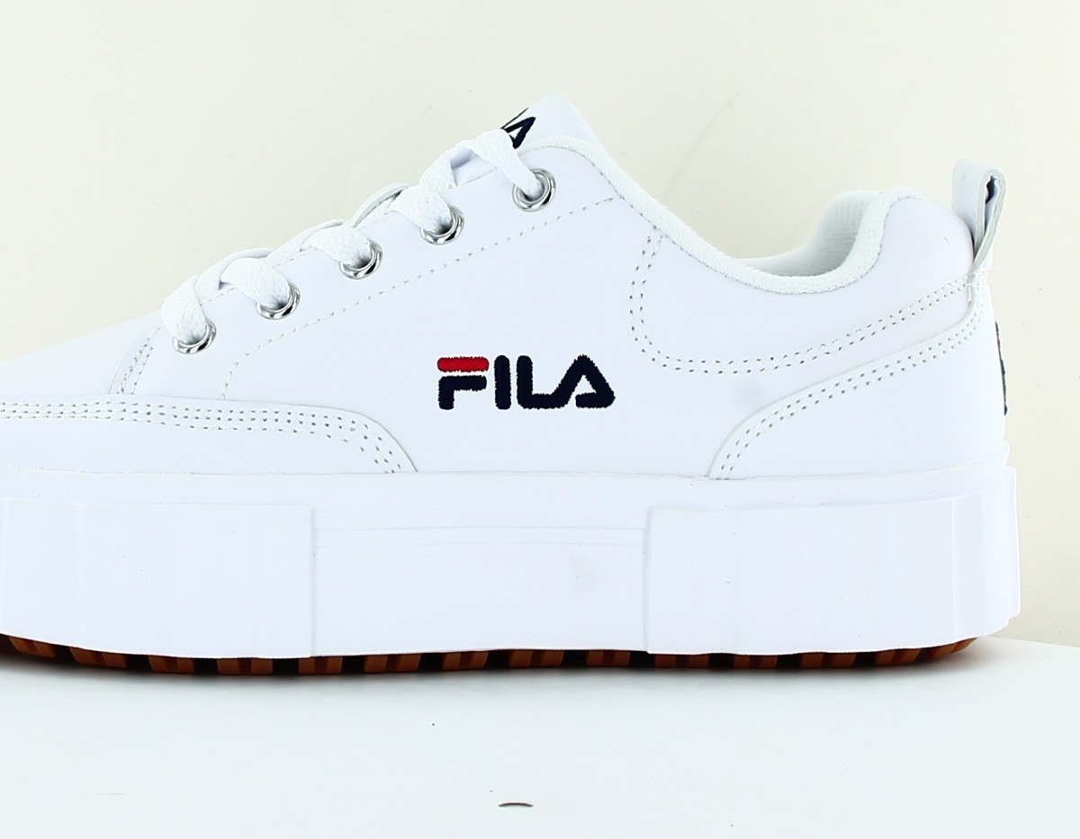 Fila Sandblast blanc bleu gomme