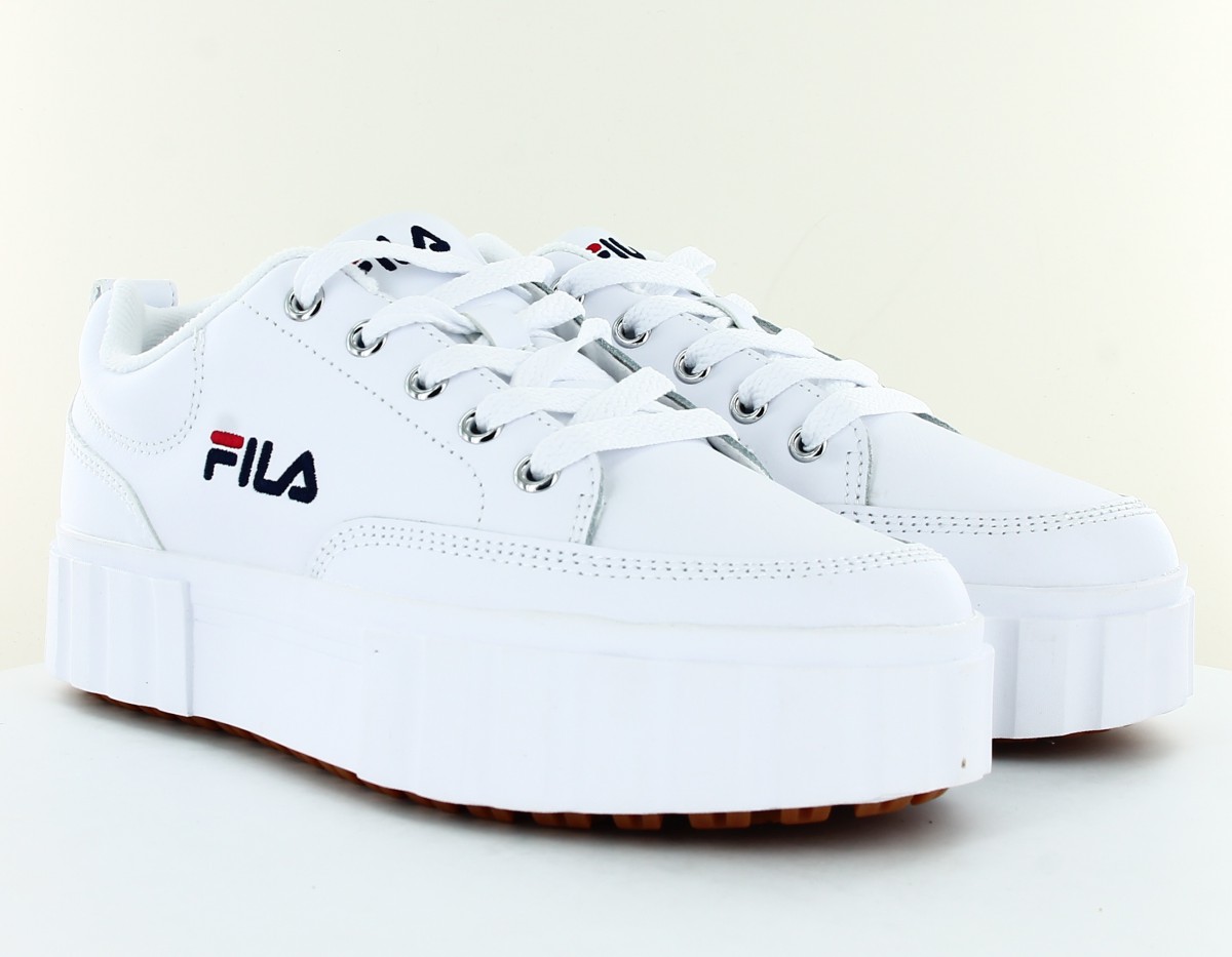 Fila Sandblast blanc bleu gomme