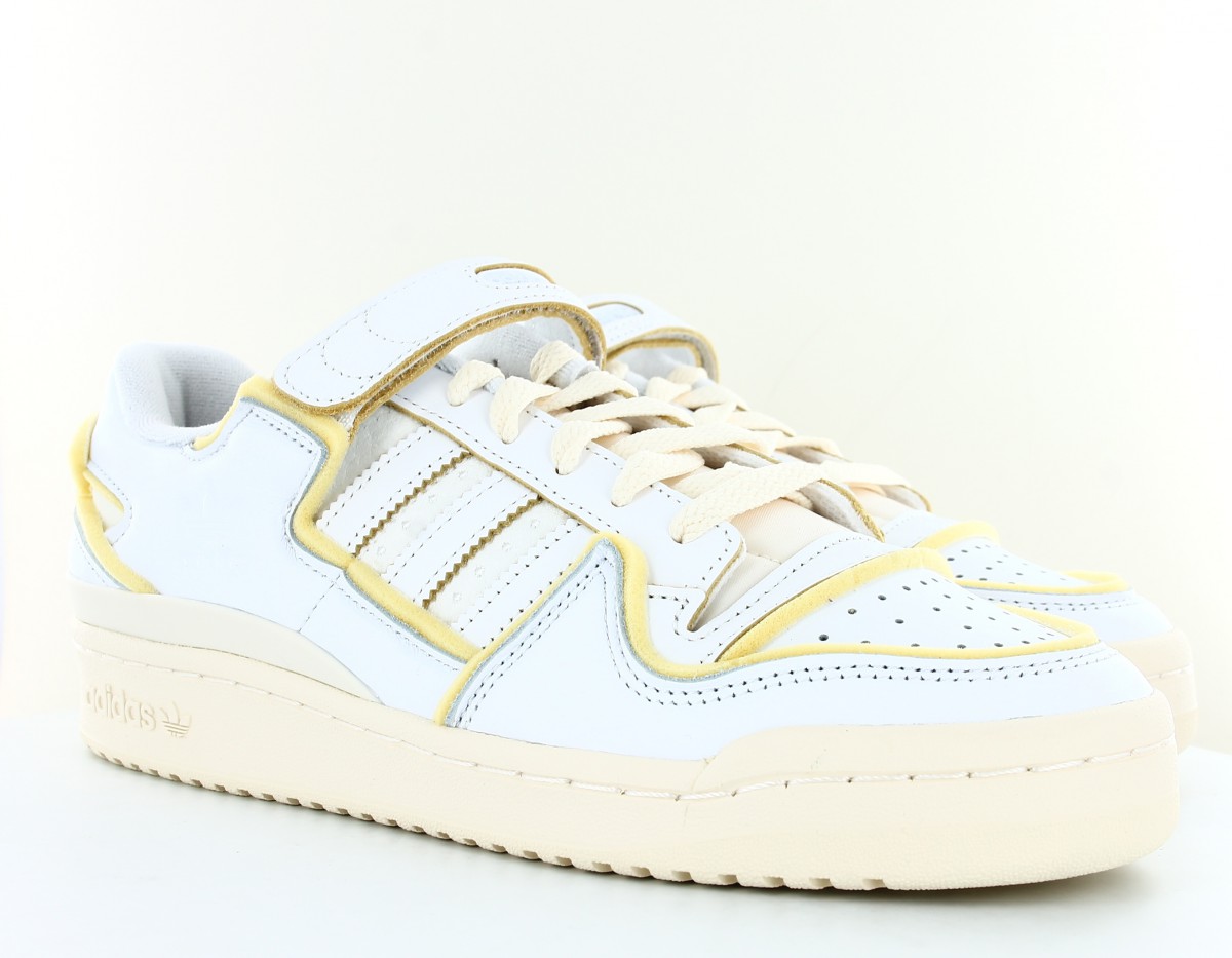 Adidas Forum 84 low blanc beige creme