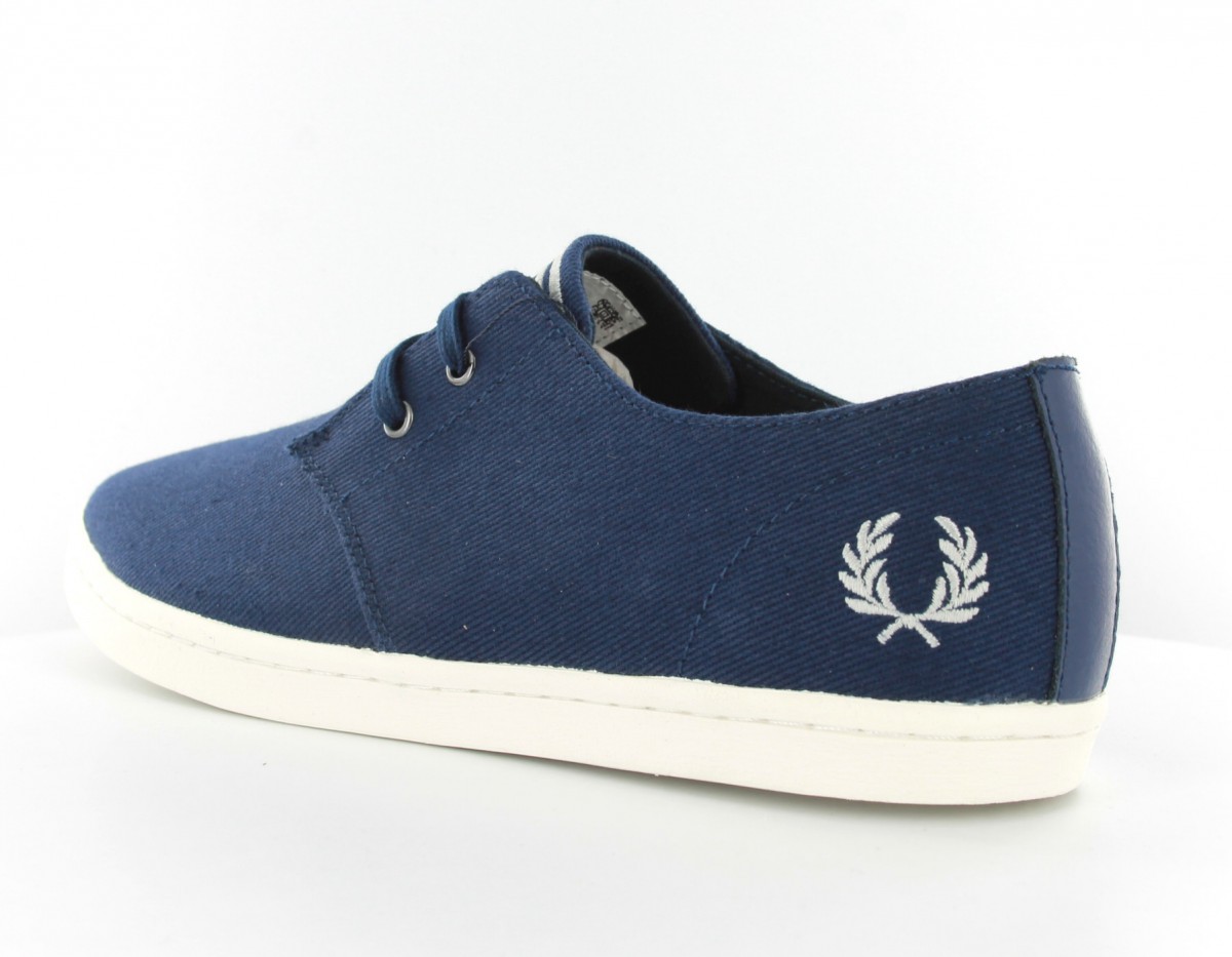 Fred Perry byron low bleu-marine-blanc