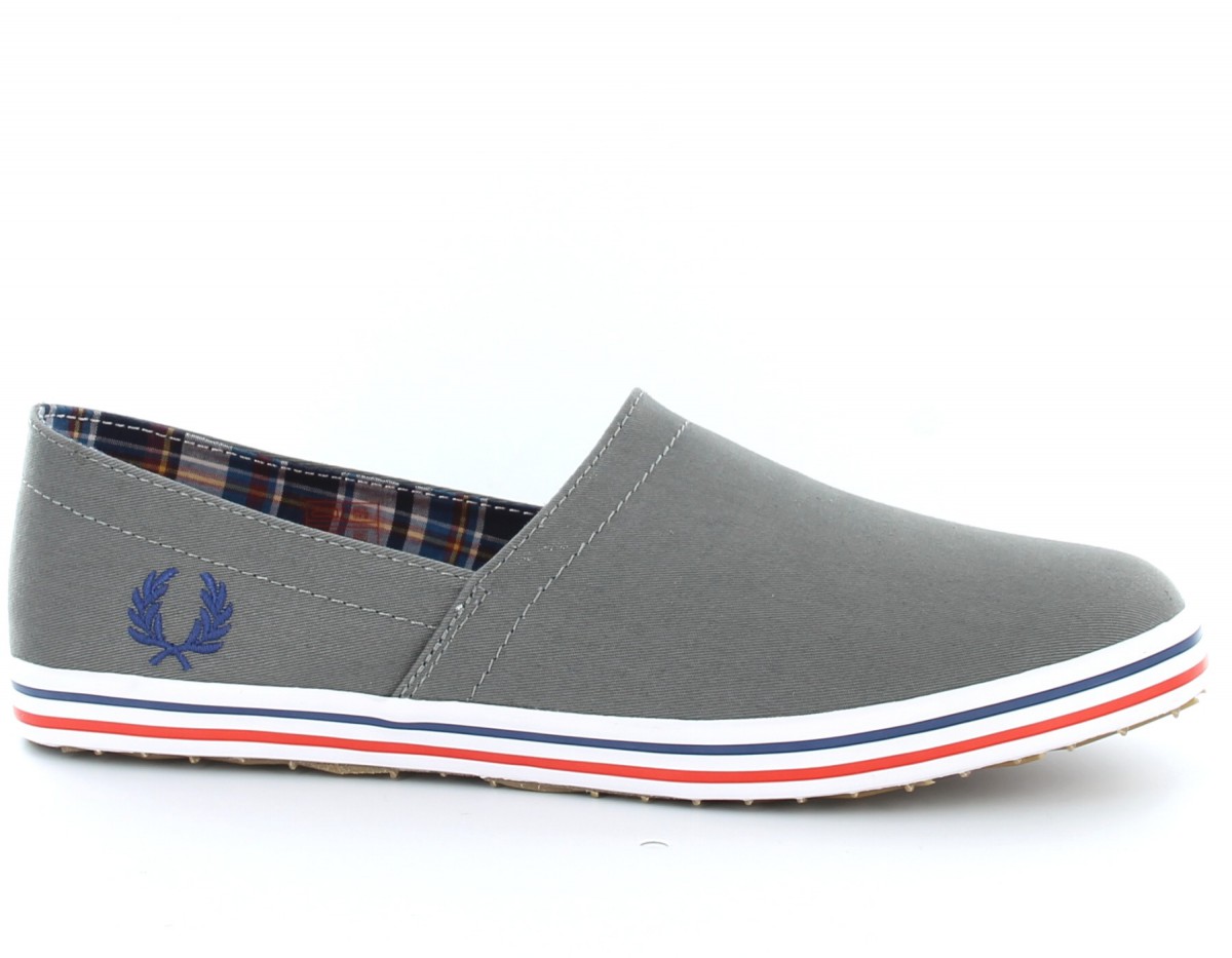 Fred Perry Kingston Stampdown twill GRIS/ANTHRACITE/BLEU