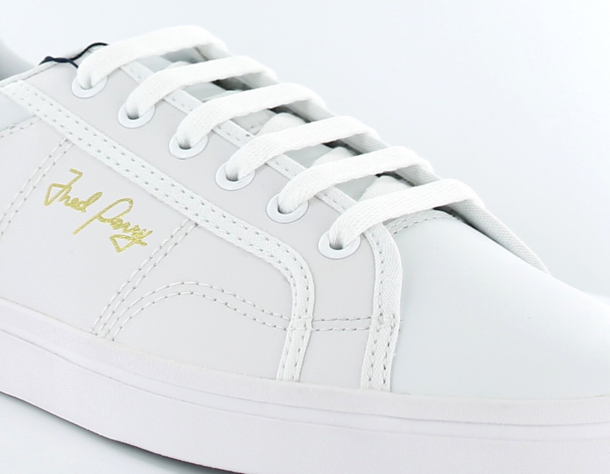 Fred Perry sidespin BLANC/BLANC