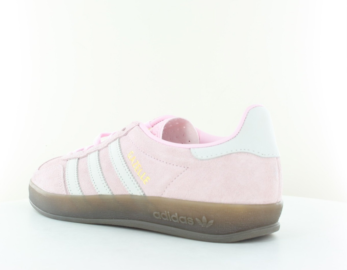 Adidas Gazelle indoor rose gris gomme