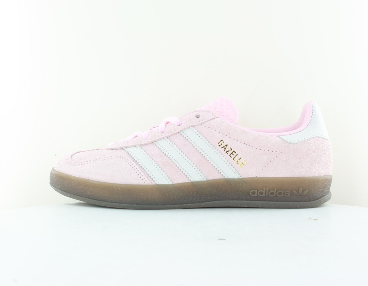 Adidas Gazelle indoor rose gris gomme